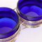 Sauce Holder in Blue Glass, First Half of the 20th Century 4