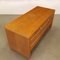 Chest of Drawers in Oak Veneer and Aluminium attributed to Knoll, 1970s-1980s 6