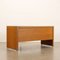 Chest of Drawers in Oak Veneer and Aluminium attributed to Knoll, 1970s-1980s 7