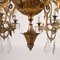 Lampadario neogotico in cristallo e bronzo dorato, XIX secolo, Immagine 10