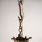 19th Century Neo-Gothic Chandelier in Crystal and Gilded Bronze, Image 4
