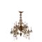 19th Century Neo-Gothic Chandelier in Crystal and Gilded Bronze 1