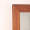Wall Mirror in Glass and Rosewood Veneer, Italy, 1960s 4
