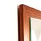 Wall Mirror in Glass and Rosewood Veneer, Italy, 1960s 5