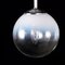 Vintage Ceiling Lamp in Chromed Metal Glass, 1970s 3