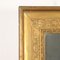 Specchio italiano in legno dorato, Immagine 3
