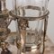 Vinegar Bottles in Embossed Silver Crystal by S.J. Dupezard, Paris, 1800s, Set of 3 5