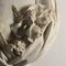 Art Nouveau Column Female Bust in White Marble 6