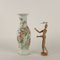 20th Century Vase in Porcelain with Plants and Flower Motif 2