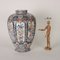 Jarrón de cerámica, siglo XX con motivos vegetales y animales, Imagen 2