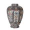 20th Century Ceramic Vase with Plant and Animal Motifs 1