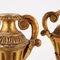 Vasen im Neoklassizistischen Stil aus geschnitztem Holz, Italien, 2er Set 3