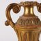 Vasen im Neoklassizistischen Stil aus geschnitztem Holz, Italien, 2er Set 6