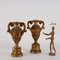 Neoclassical Style Vases in Carved Wood, Italy, Set of 2 2