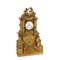 Horloge de Comptoir en Bronze Doré, France, Milieu du XIXe Siècle 1