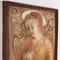 Bajorrelieve de la Virgen María italiano pintado, 1900, Imagen 6