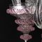 Lámpara de pared de dos luces, siglo XX de cristal de Murano soplado y coloreado, Italia, Imagen 8