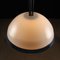 Vintage Ceiling Lamp Toso in Enamelled Metal & Murano Glass, 1980s 9