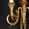 Neoclassical 2-Lights Wall Lamps in Gilded Bronze, Image 4