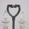 Oil Cruet in 925 Silver and Bevelled Glass, Early 1900s, Set of 3, Image 3
