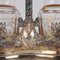 Oil Cruet in 925 Silver and Bevelled Glass, Early 1900s, Set of 3 5