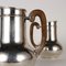 Silver Jugs with Wooden Handles from Teghini, Florence, 1900s, Set of 2, Image 4