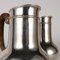 Silver Jugs with Wooden Handles from Teghini, Florence, 1900s, Set of 2 5