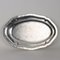 Oval Embossed Silver Tray, Europe, 1900s, Image 6