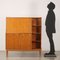 Flap Cabinet in Ash Veneer, Italy, 1950s 2