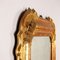 Specchio Cabaret con cornice dorata e mobili in legno intagliato, Immagine 6