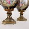 Sèvres Porcelain and Gilded Bronze Vases, Mid-1900s, Set of 2 11