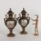 Sèvres Vasen aus Porzellan & Vergoldeter Bronze, Mitte der 1900er, 2er Set 2