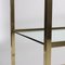 Brass and Glass Serving Trolley, 1970s-1980s 4