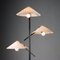 Floor Lamp in Marble, Opaline Glass, Enamelled Metal and Brass, 1960s 3