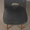 Stuhl aus Buche mit Kunstlederbezug und Schaumstoffpolsterung, 1950er-1960er 4
