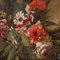Weibliche Büste und Blumengirlande, 1600s-1700s, Gemälde auf Leinwand, Gerahmt 5