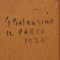 G. Balansino, City Glimpses, 1979, Öl auf Hartfaserplatte, gerahmt 10