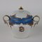 Porcelain Coffee Service with Gold Decorations and Blue Borders, 1880s, Set of 18, Image 3