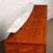 Sideboard aus Teak Furnier, Marmor & Metall, 1960er 4