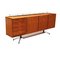 Sideboard aus Teak Furnier, Marmor & Metall, 1960er 1