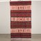 Antiker marokkanischer handgefertigter Kelim Teppich aus Baumwolle 8