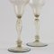 Murano Glass Glasses, Italy, 18th Century, Set of 6 5