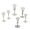 Murano Glass Glasses, Italy, 18th Century, Set of 6, Image 1