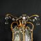 Wall Lamps in Crystal Mirror & Gilded Wrought Iron, Set of 2 3