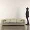 D120 Sofa in Chromed Steel and Velvet from Tecno, 1980s 2