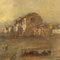 Lorenzo Gignous, paisaje, pintura sobre tabla de madera, del siglo XIX, enmarcado, Imagen 9
