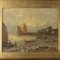 Lorenzo Gignous, Landscape, Painting on Wooden Board, 19th Century, Framed, Image 3