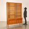 Bookcase in Oak Veneer and Glass, 1950s 2