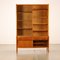 Bookcase in Oak Veneer and Glass, 1950s, Image 3