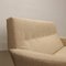 Vintage Sofa aus Stoff & emailliertem Metall, 1960er 3